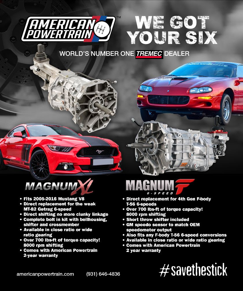 Camaro And Mustang Guys Rejoice. We’ve Got Direct Fit 6-Speed Kits Just For You Right Here! Late Model OR Early Model!