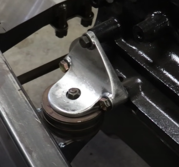 These Engine Mounts Are Super Rad And Not Cast Or Machined. You Can Make Them In Your Shop At Home.