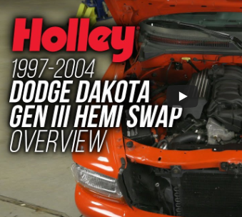HEMI Swap Your Dakota With Bolt In Parts! These Trucks Haul Way More Ass With A HEMI Under The Hood