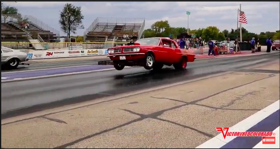 Pounding Pontiac: Watch This Brutal 1963 LeMans Crank Off 9-Second Pure Poncho Elapsed Times