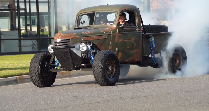 This Rad Vintage GMC Prerunner Is An Epic Use Of Suspension, Wrapped In Attitude, And Powered By A Blown Small Block.