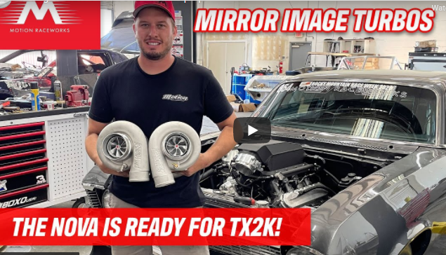 Doug Cook Gets New Mirror Image Turbos For His 7 Second Street Car Nova. Will It Ruin Everyone Else’s Day At TX2K21?