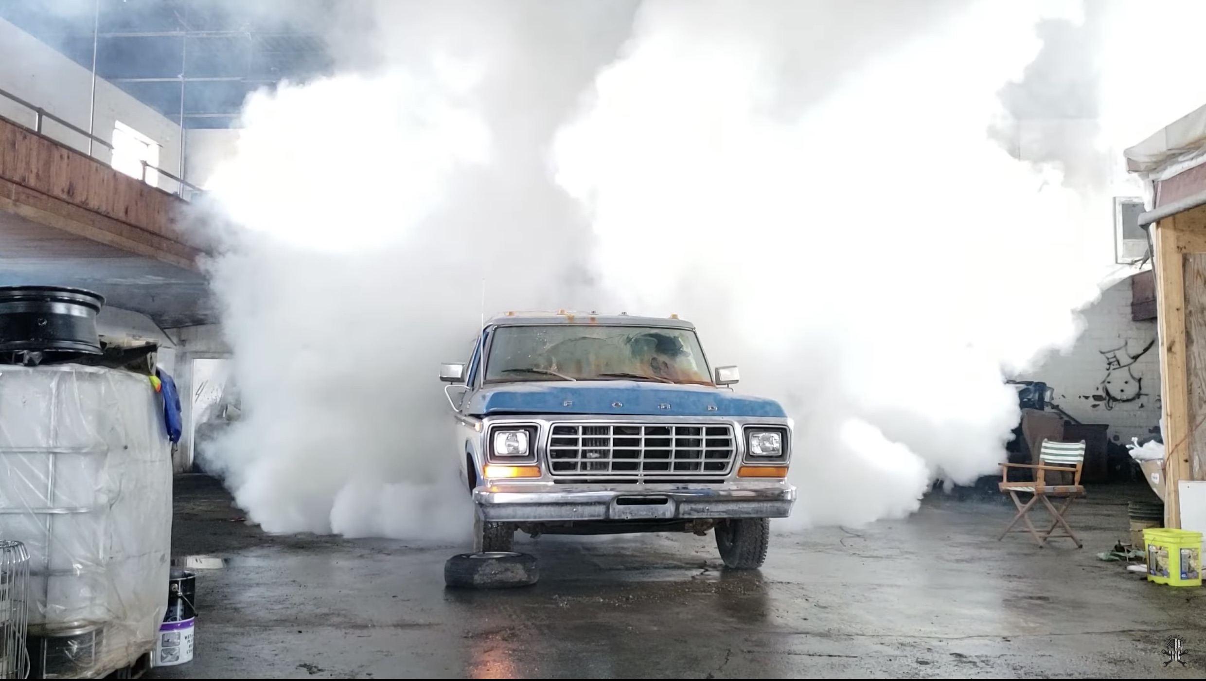 The Nuclear Option: Now This Is How You Do A Shop Burnout!