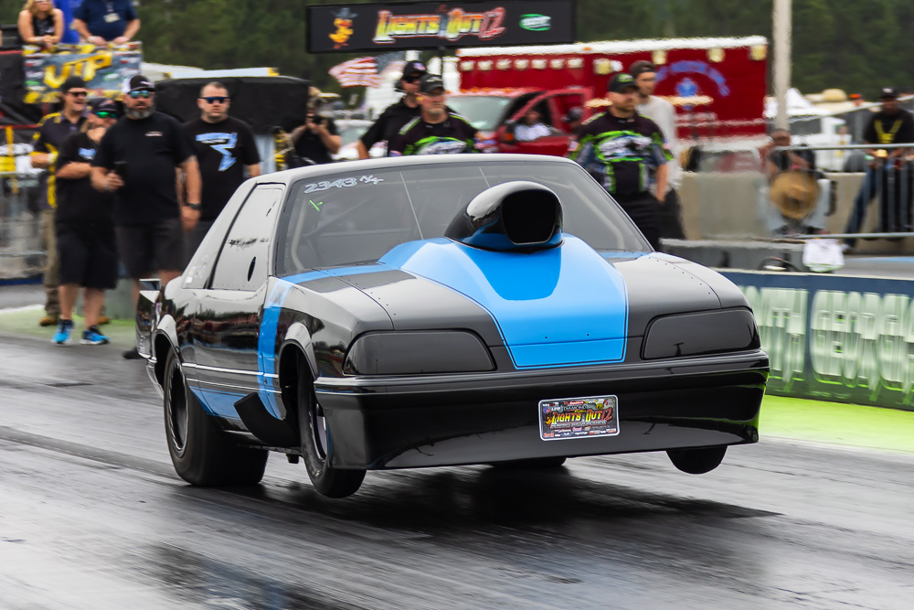 Lights Out 12 Race Action Photo Coverage: Big Tire, Small Tire, and Record Smashing Cars On The Leave At SGMP