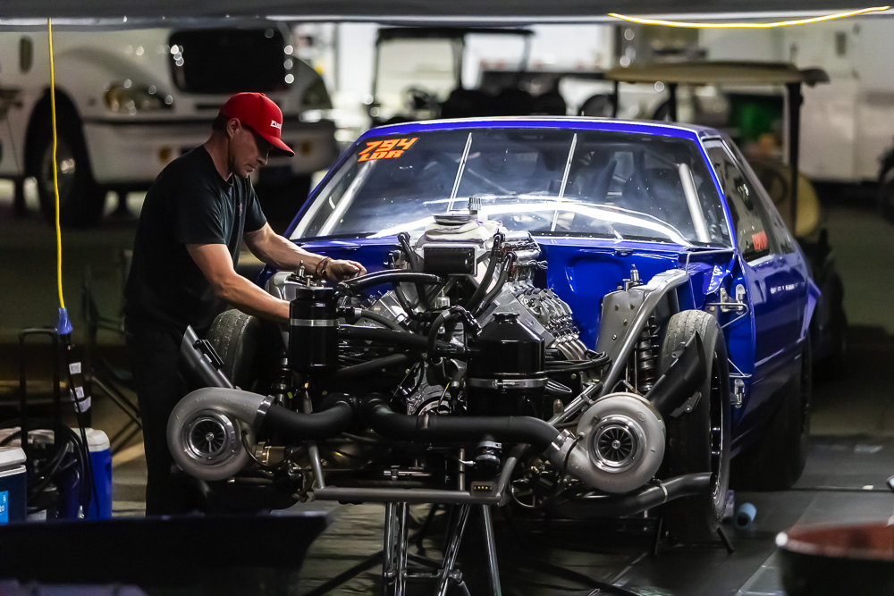 Lights Out 12 Photos From The SGMP Pits At Night – There’s Not Sleeping In Heads Up Drag Racing