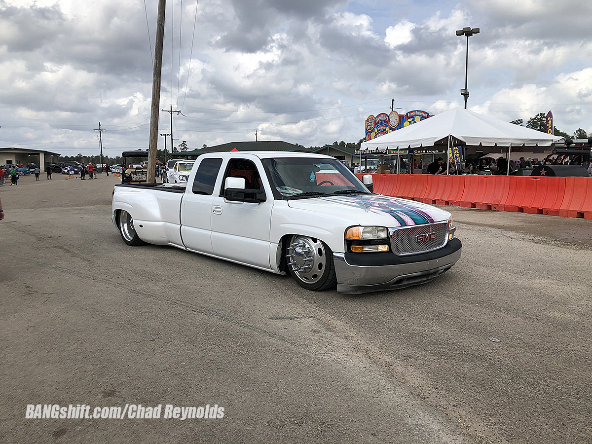 bagged chevy dually on 24s