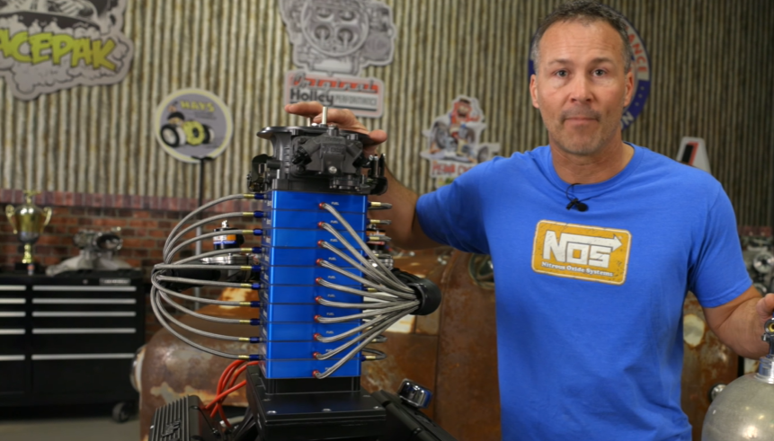 NOS Nitrous Unveils Biggest Nitrous System In History! The Moonshot Is Capable Of 3,500 Horsepower!