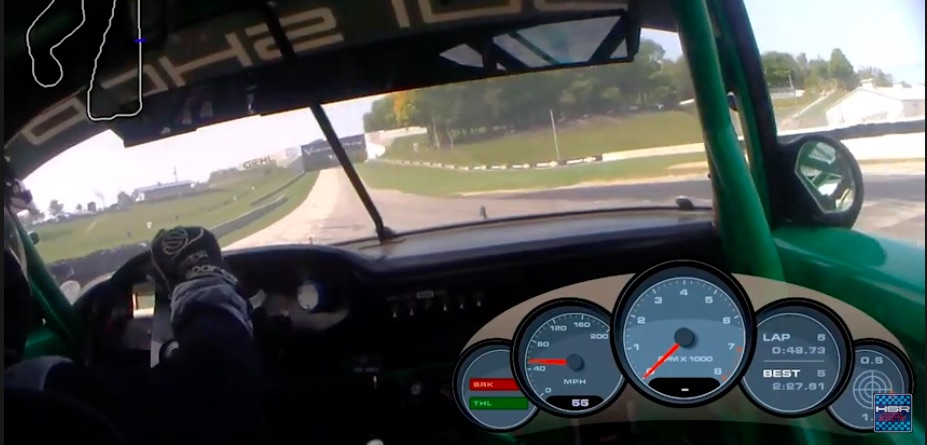 The American Powertrain Parting Shift: Ride in A Hot Rodded Porsche 993 As It Tears Around Road America