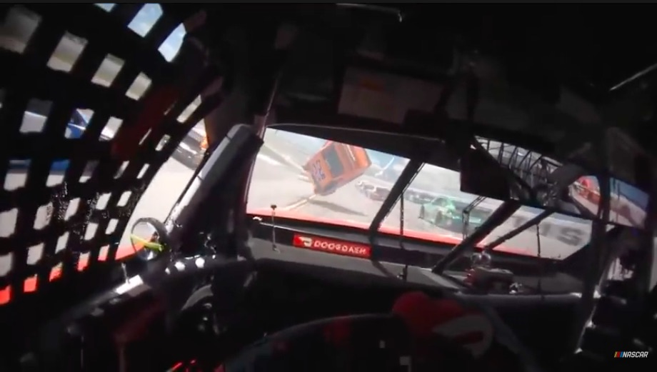 Freaky Flight: Watch Joey Logano Take Flight At Talladega From Every Angle Including Insane In-Car Video