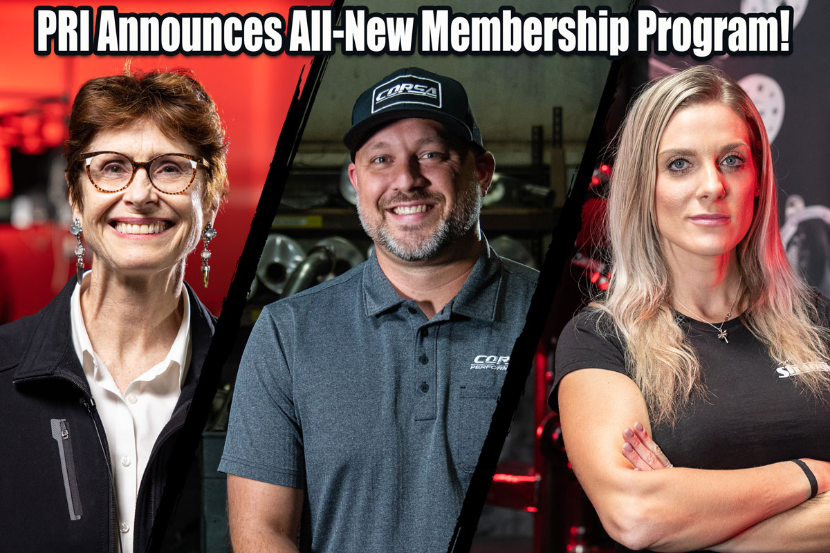 PRI Announces All New Membership Program: Businesses And Race Teams To The Front! Individual Memberships Soon!!