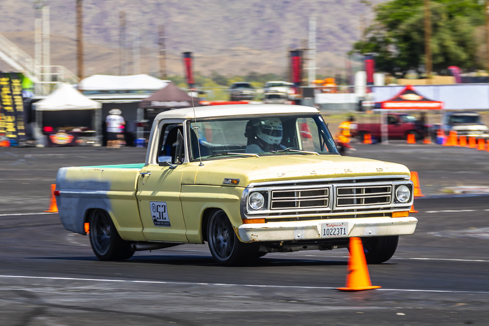 2021 Pro Touring Truck Shootout Action Photos: Ford, Dodge, and GM Trucks Rip The Autocross In Arizona