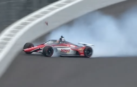 Rinus Veekay, The Indycar 2020 Rookie Of The Year, Crashes Hard At Indy During Testing