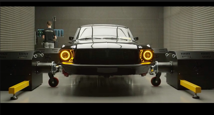 All The Torque: Watch This Electrified 1967 Mustang Make More Than 2,300 lb-ft On A Hub Dyno