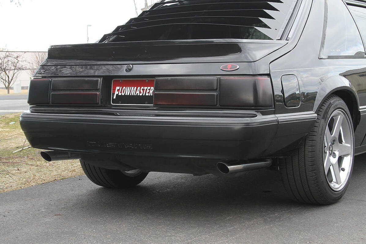 Nothing Sounds Like A Fox Body With A Set Of Flows. Flowmaster 1986-1993 Mustang 2.5″ Stainless Steel FlowFX Cat-Back Exhaust Kits