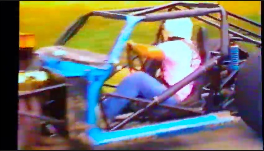 Naked and Unafraid: Check Out This Video of Guys Shaking Down A Car Sans Body At George Ray’s In The 1980s