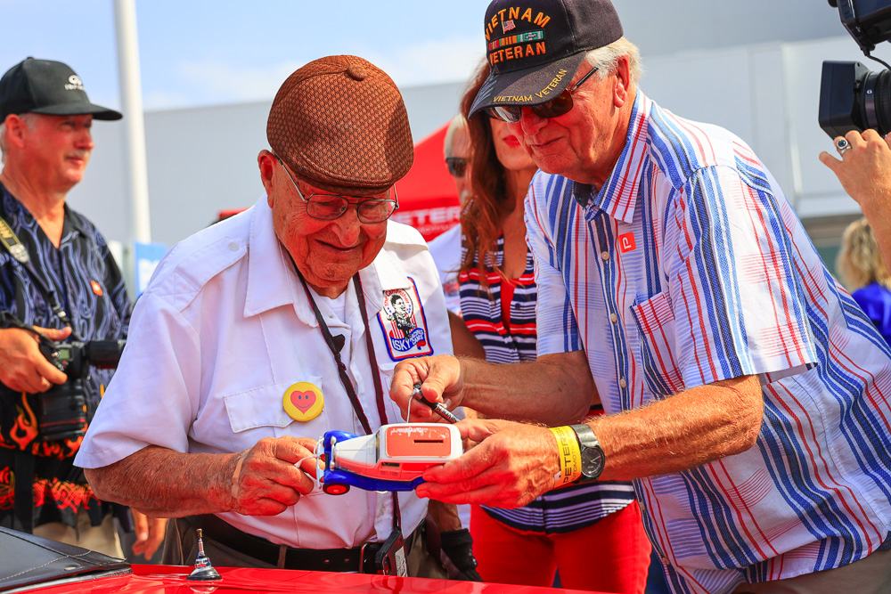 Awesome Images: Ed Iskenderian’s 100th birthday At Bruce Meyer’s American Car Cruise-In!