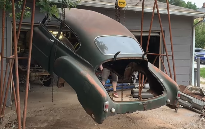 $3,500 Build: Casey Tries The 1951 Chevy Body On The Blazer Chassis. Will It All Fit?