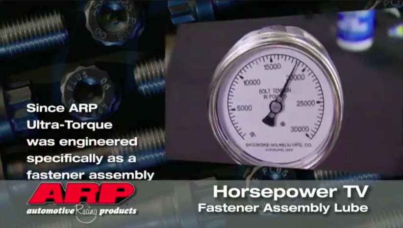 Cool Tech-Demo Video: Why ARP Ultra-Torque Is THE Fastener Assembly To Use On Your Project