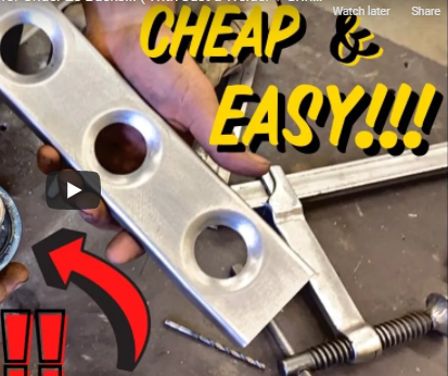 How To Make This EASY Dimple Die Tool for Under 20 Bucks!!! ( With Just a Welder + Grinder!!! )