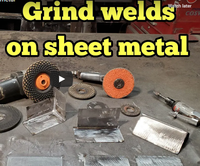 Sheet metal deals welding tools