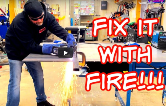 Finnegan’s Garage Builds A Unique Welding Table: This One Is Unlike Almost Any Other We’ve Seen