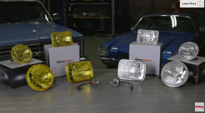 New RetroBright Headlights Are The Ultimate Modern LED Upgrade For Your Muscle Car That Light Up The Night But Still Look Right During The Day!