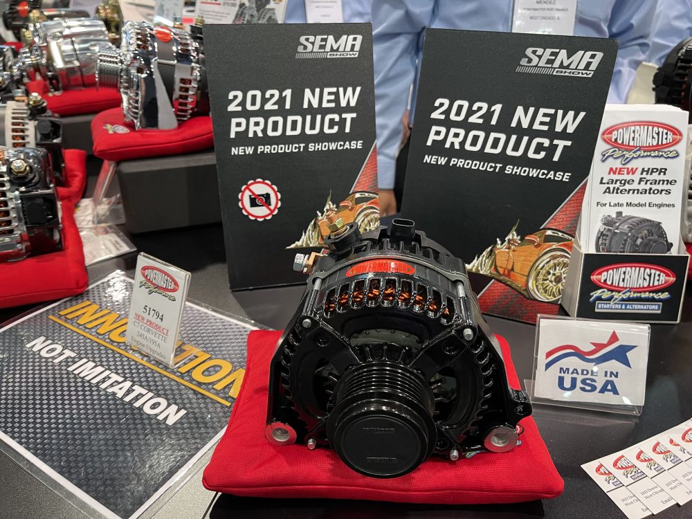SEMA NEW PRODUCTS: New High Performance Alternators For Any Application. Big Amps, Adjustable Voltage, And More!