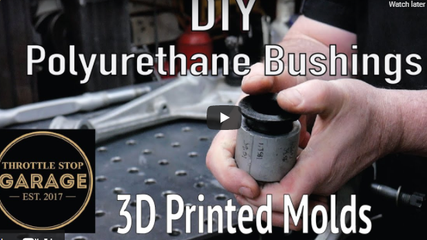 DIY Poly Bushings? Wait, What? Yep, You Can Mold Your Own Polyurethane Bushings At Home. Watch This.