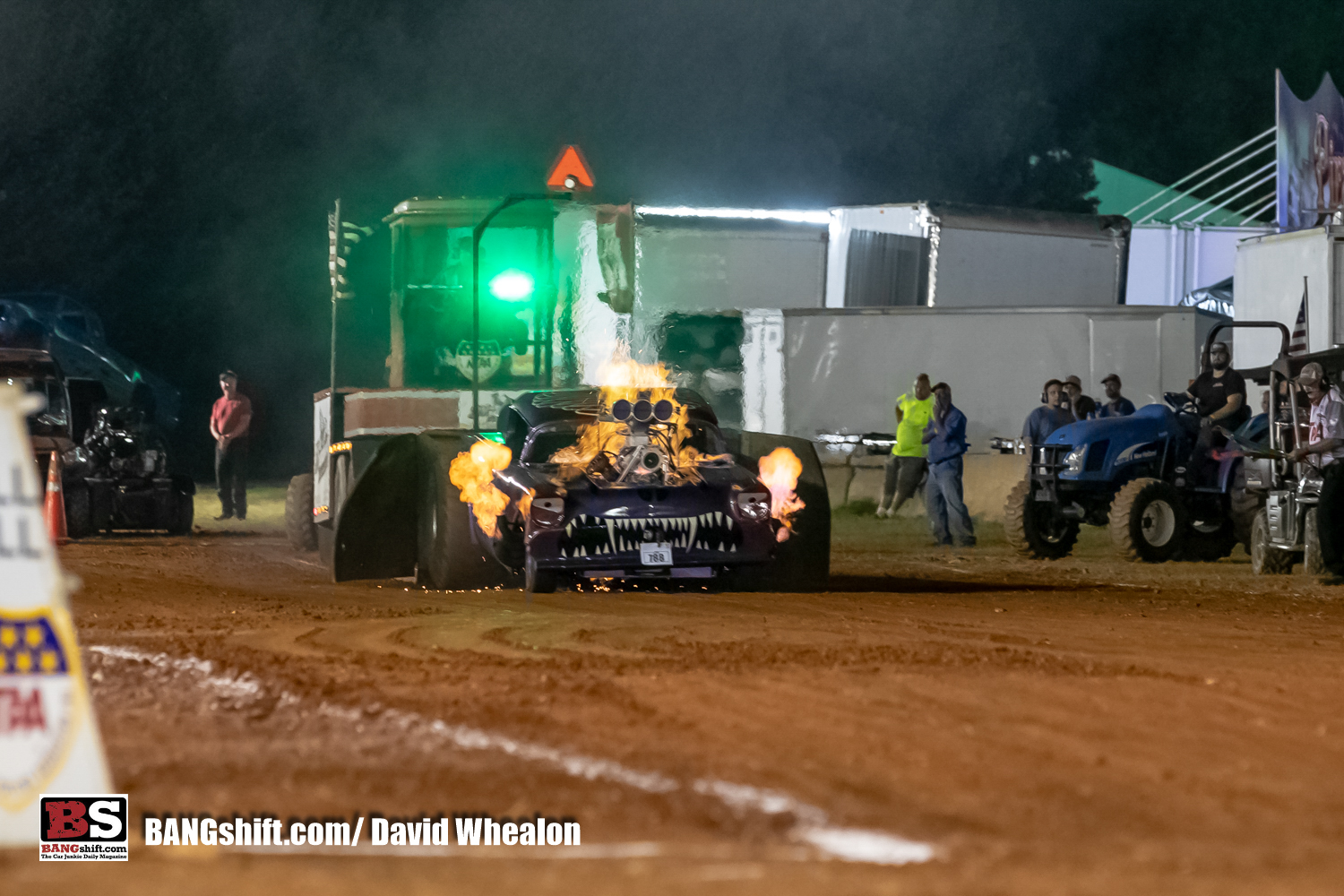 Hooked And Bookin’: Truck and Tractor Pulling Action Photos From The North Carolina State Fair