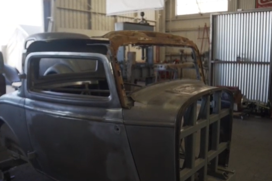 Metal Fabrication: More Video Instruction On How To Chop The Top On A 1932 Ford