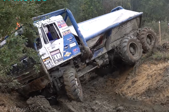 These Big 6×6 Trucks Are Being Put Through Their Paces In These Trials In The Czech Republic.