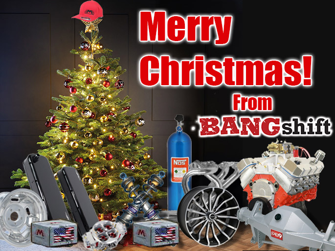 Merry Christmas From The BANGshift Family To Yours. Have A Happy And Safe Holiday With Lots Of Burnouts!