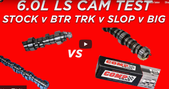 JUNKYARD 6.0L LS CAM TEST-STOCK VS BTR TRUCK (STG 1-3) VS LS3 VS SLOPPY STAGE 2 VS (BIG) COMP 469