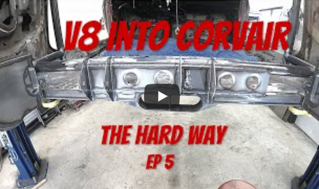 LS Corvair Project: The Transverse LS4 Swap Continues With More Fabrication. This Is Going To Be One Cool Ride.