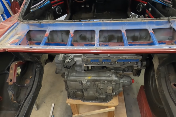 Installing An LS In A Corvair, The Wrong Way! This LS Corvair Project Is Gonna Be Cool.