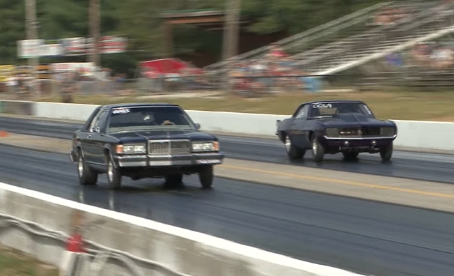 SLEEPER Grand Marquis With F1 ProCharged COYOTE – Bad Grandpa Could Be Embarrassing To Line Up Against!