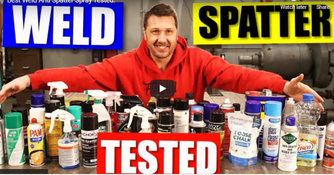 Weld Anti Spatter Spray Testing: Welding Spatter Can Be A Real Pain, Which One Of These Pro And Hack Products Works Best To Stop It?