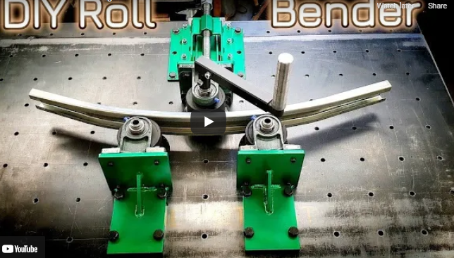 DIY Roll Bender: Bend A Radius In Round, Square, And Rectangular Tubing At Home.