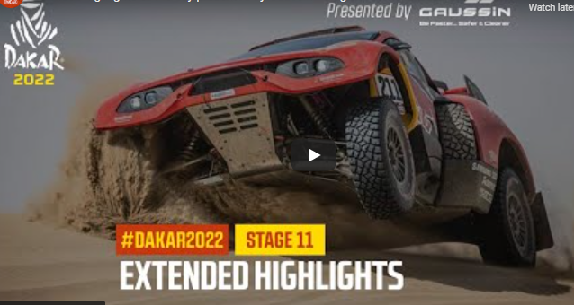 DAKAR 2022 Daily Video: Tension Rises To A Whole New Level As Dakar 2022 Nears The End!