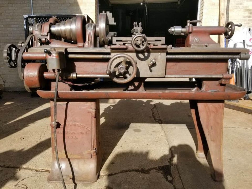 This Bitchin Old Pratt And Whitney 10 Inch Engine Lathe Would Be A Great Addition To Anyone’s Shop