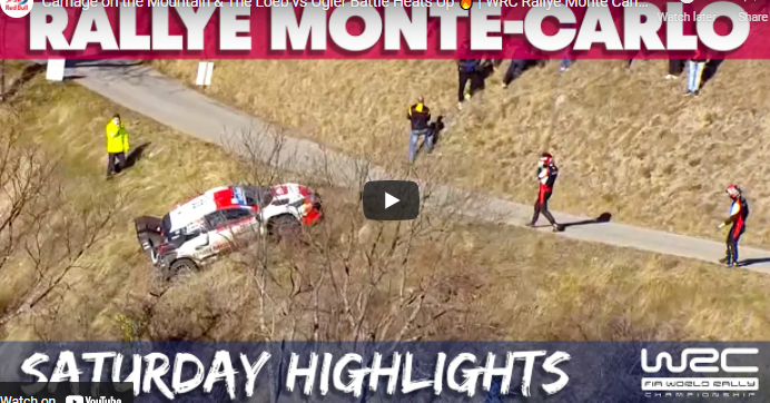 WRC Rallye Monte Carlo 2022: Carnage on the Mountain & The Loeb vs Ogier Battle Heats Up