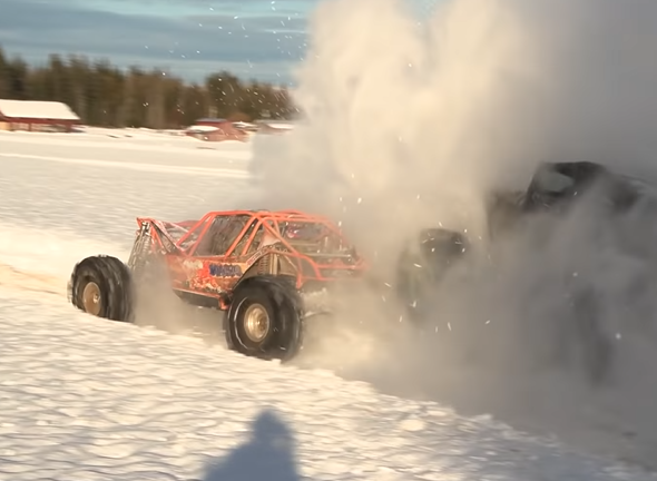 ROCK BOUNCERS GO SNOW RACING! Insanity Fab Winter Challenge 2022