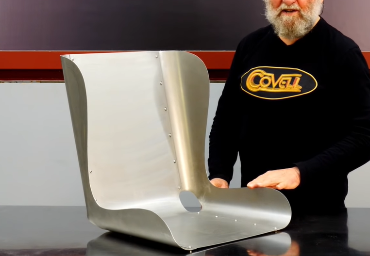 Sheet Metal Fab: Ultra Simple Bomber Seat Built With Only Basic Tools