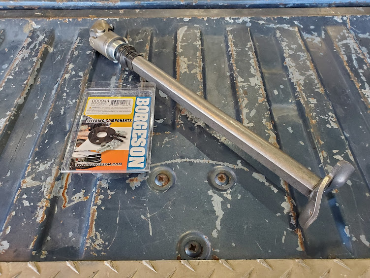 BangShift Project Power Laggin’ Update: We Tighten Up The Steering With A Borgeson Steering Shaft!