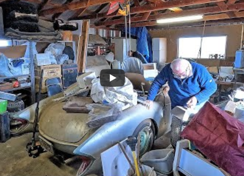 Epic Barn Find: Historic 1957 Corvette Custom Show Car Dug Out After 57-Year Hibernation