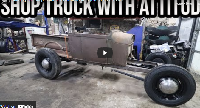 Iron Trap Shop Truck Build Part 2: The Blown Flathead Powered Jalopy Shop Truck Build Continues