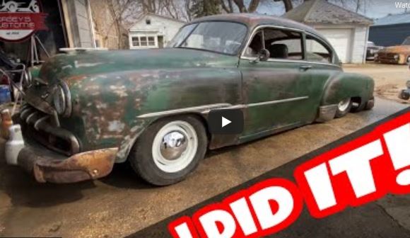 CASEY DID IT! $3500 RAT ROD BUDGET BUILD IS FINISHED! TURBO, AIR BAGS & CHASSIS SWAP HOT ROD IS BUILT!!