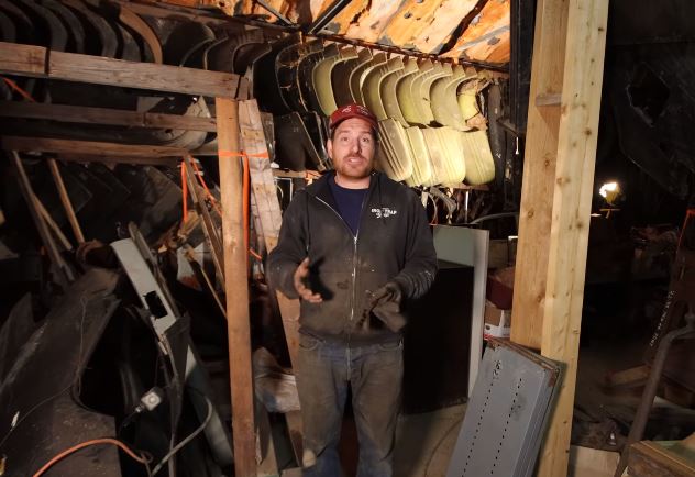 The Iron Trap Garage Boys Find Themselves In A 100 Foot Long Building FULL Of NOS Parts Hidden In A West Virginia Jungle!!!