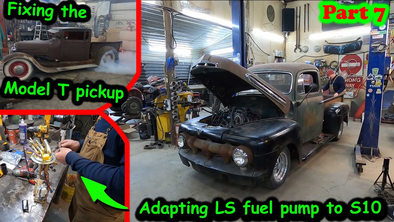 Half Ass Kustoms 1951 Ford Pickup Project: The Fuel System Goes In, Plus Some Bonus Model T Action