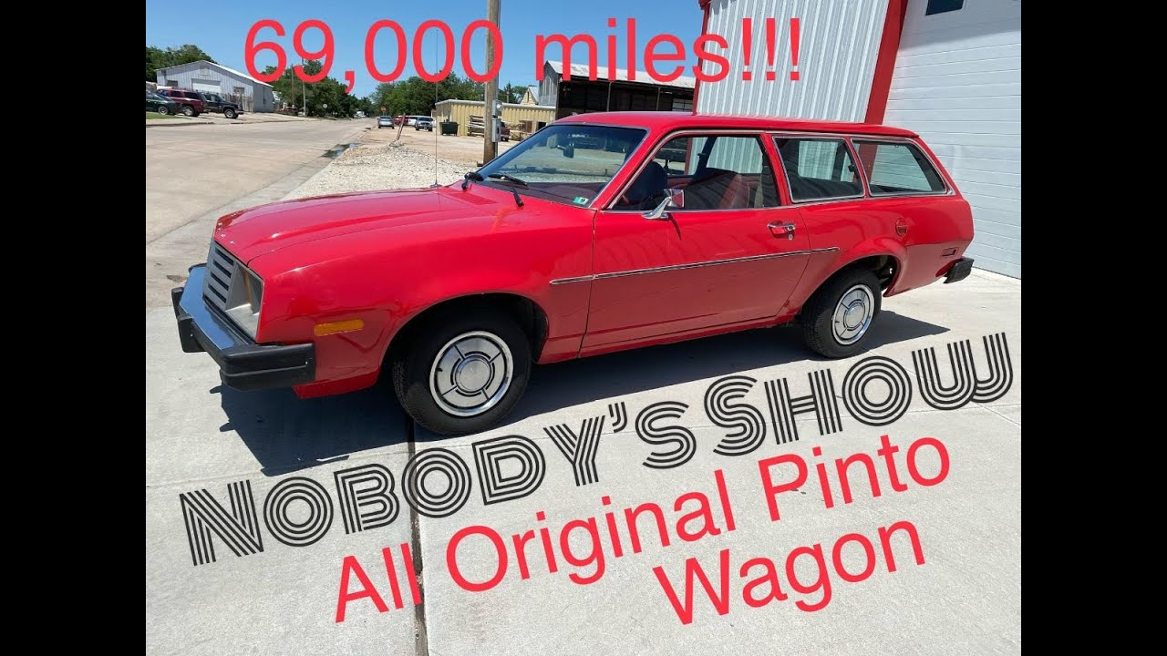 Barn Find Cleanup! All Original 1980 Pinto Station Wagon! 69,000 miles with original Sales Receipt!